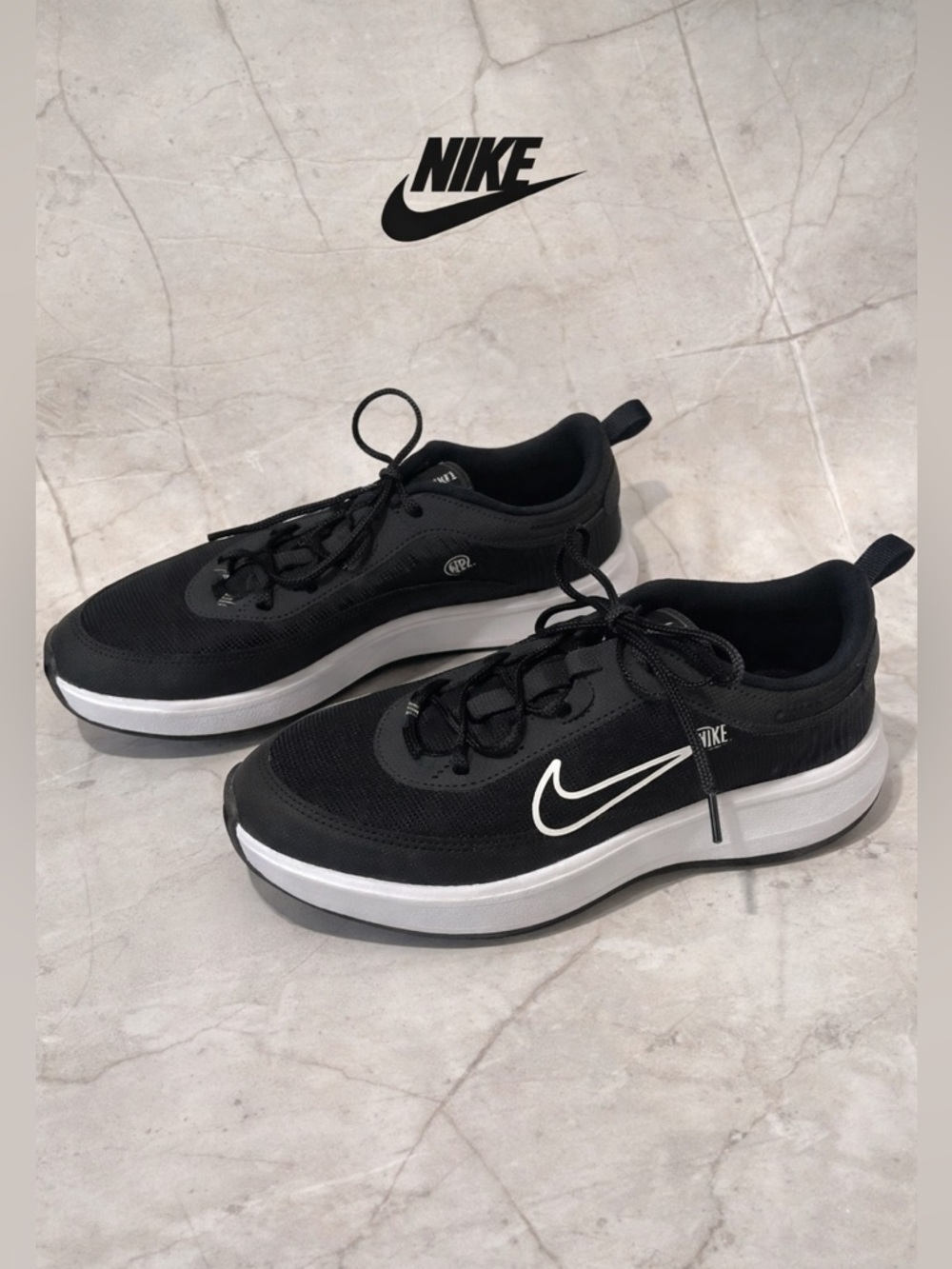 Nike Black Fitsole All Day Comfort Golf Shoes - Women's Size 38